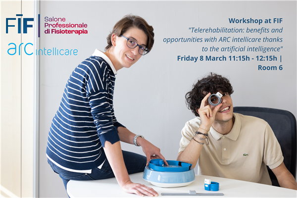 Workshop "Telerehabilitation: benefits and opportunities with ARC intellicare thanks to the artificial intelligence"