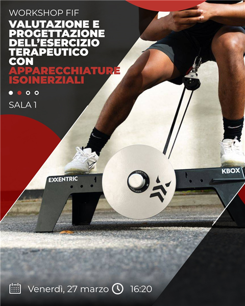 Evaluation and Design of Therapeutic Exercise with Isoinertial Equipment
