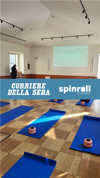 Spinroll is in the "Tempo della Salute" by Corriere della Sera